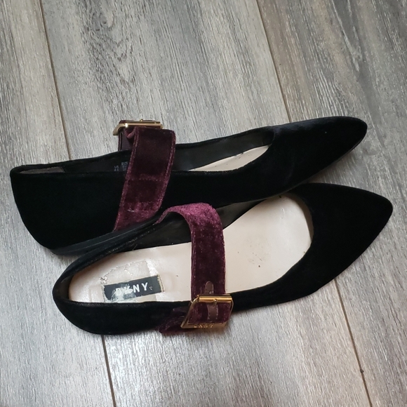 Dkny Shoes - DKNY faux suede flats